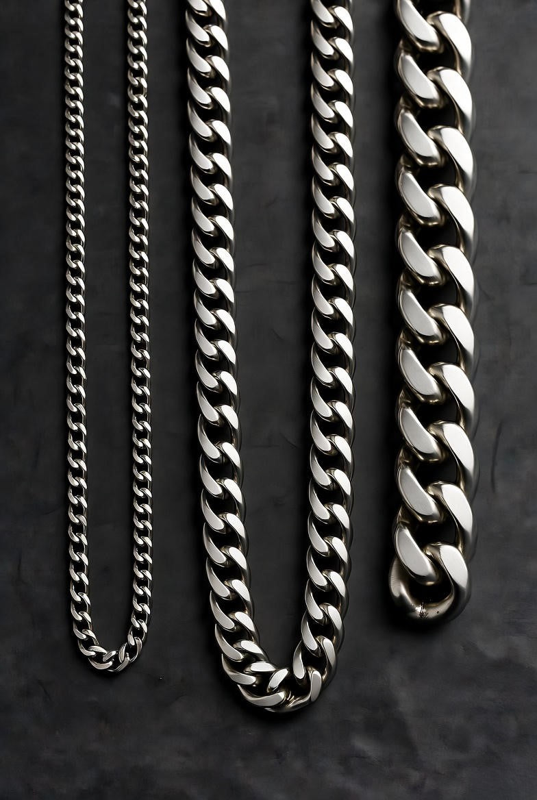 The Impact of Chain Width on Men's Necklace Styles