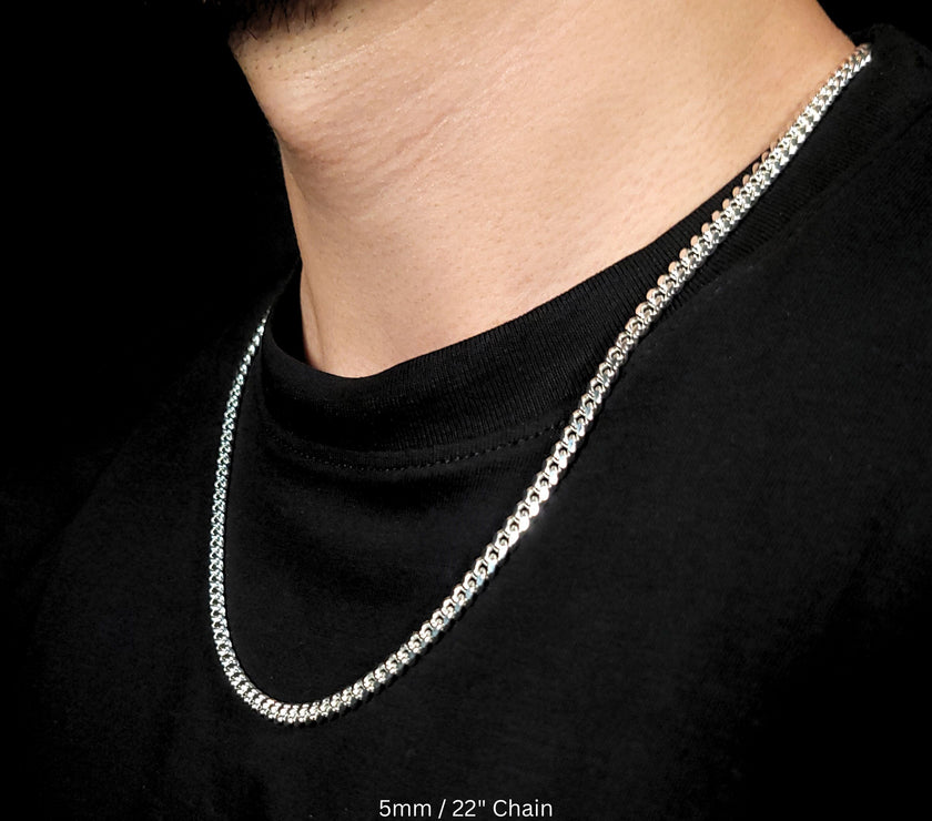 American Cuban .925 Sterling Silver