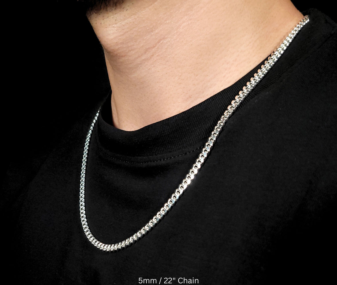 American Cuban .925 Sterling Silver