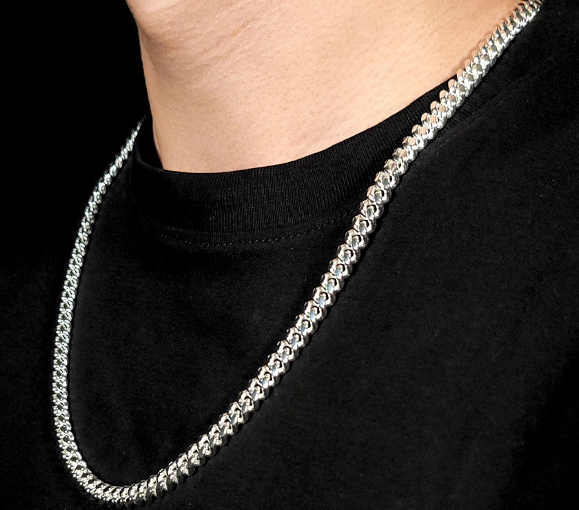 American Cuban .925 Sterling Silver