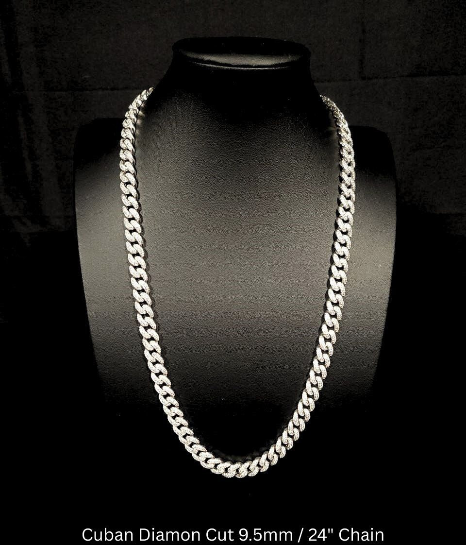 Aegon Cuban Chain Diamond Cut | Made in Italy