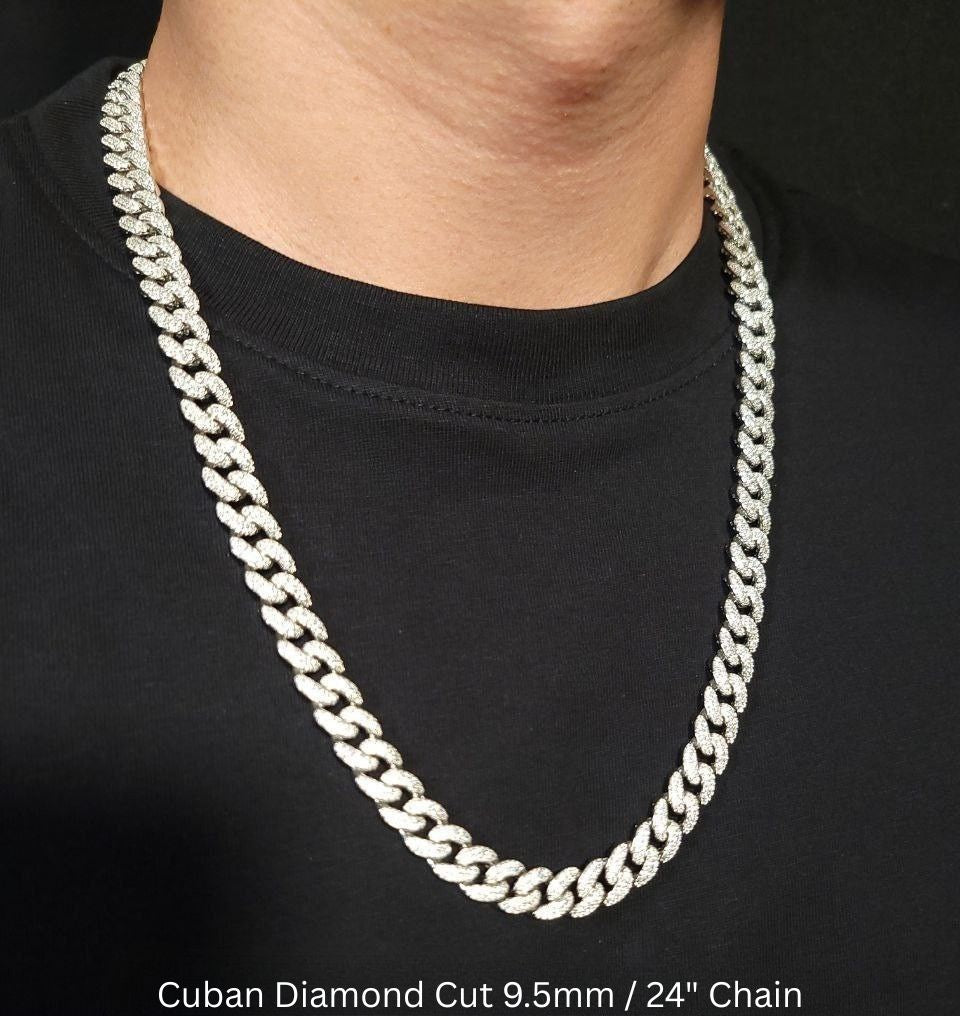 Aegon Cuban Chain Diamond Cut | Made in Italy