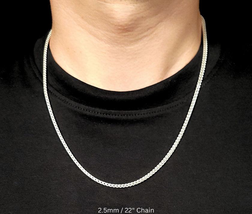 Throne Franco Chain | Solid 925 Sterling Silver