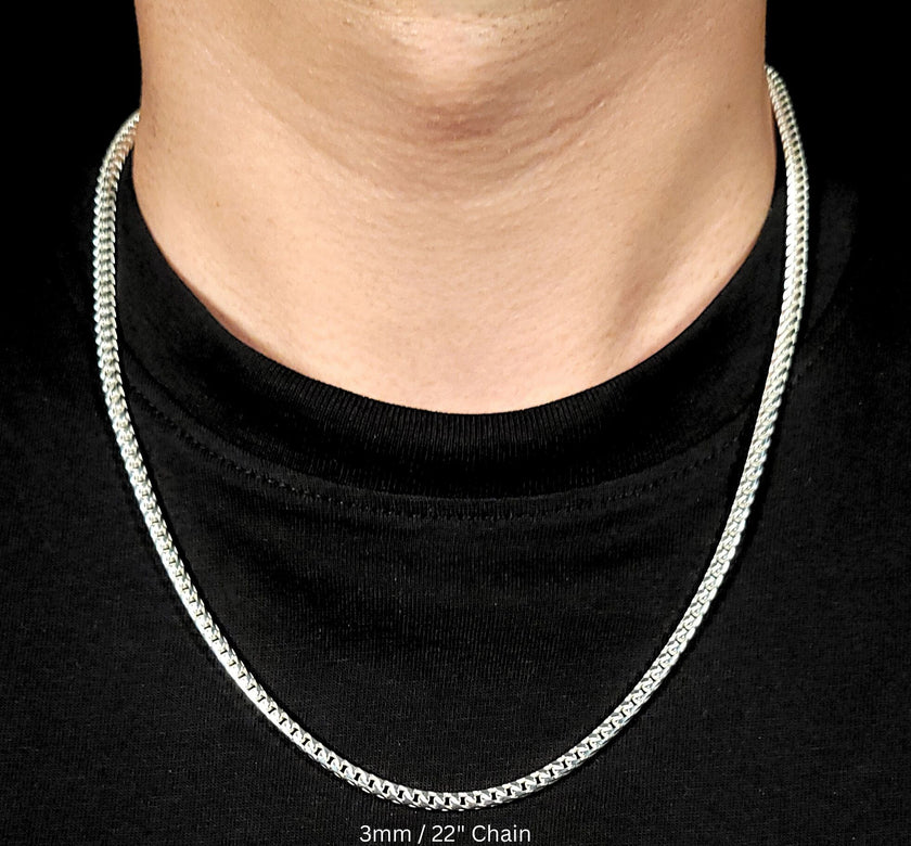 Throne Franco Chain | Solid 925 Sterling Silver