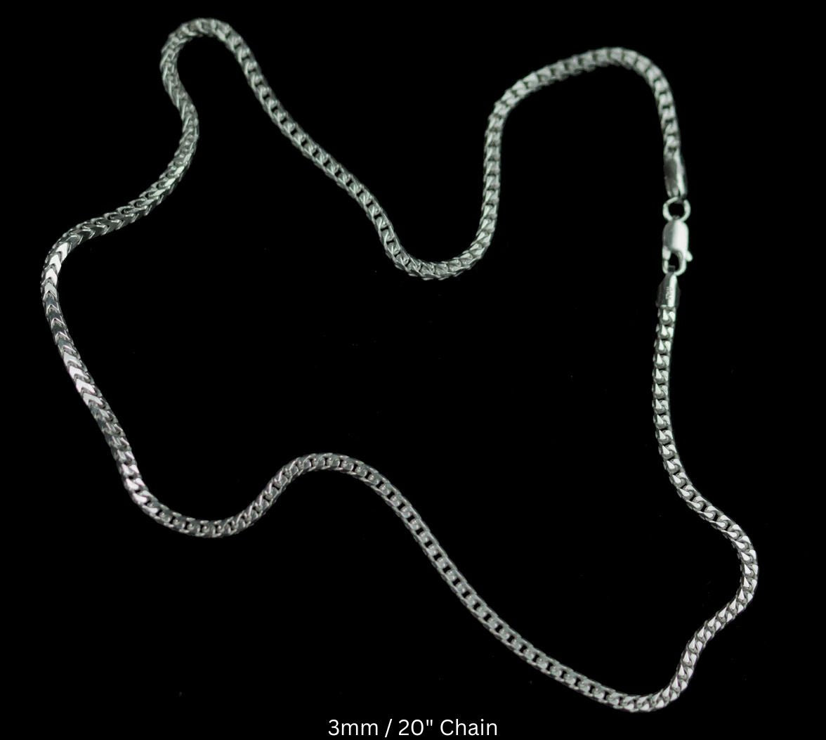Throne Franco Chain | Solid 925 Sterling Silver