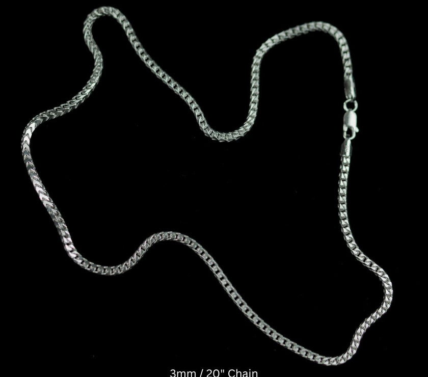 Throne Franco Chain | Solid 925 Sterling Silver