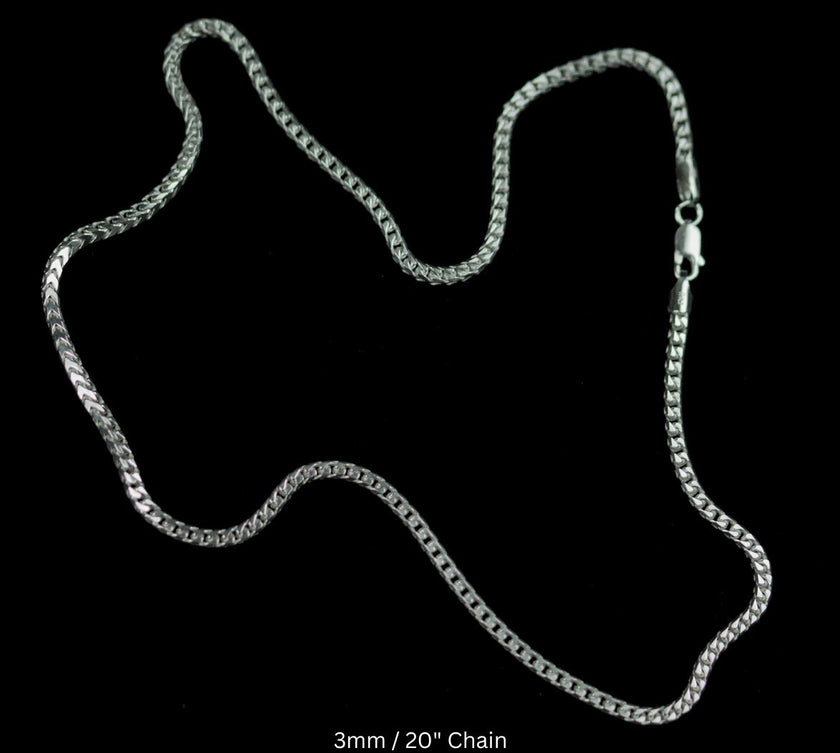 Throne Franco Chain | Solid 925 Sterling Silver