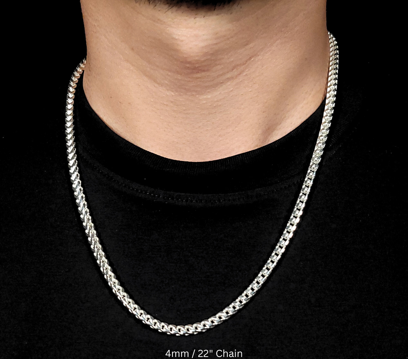 Throne Franco Chain | Solid 925 Sterling Silver