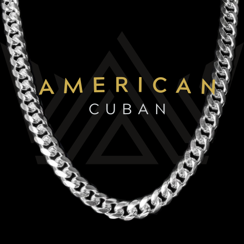 American Cuban .925 Sterling Silver
