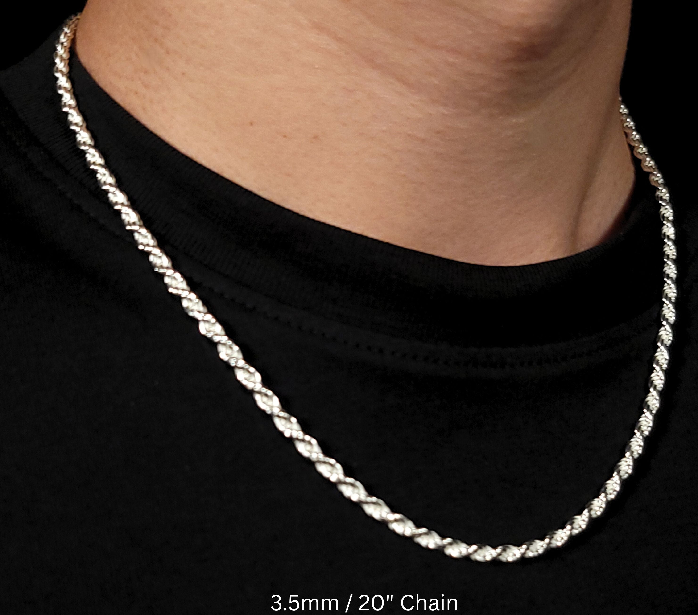 Imperial Rope Chain | Italian 925 Sterling Silver