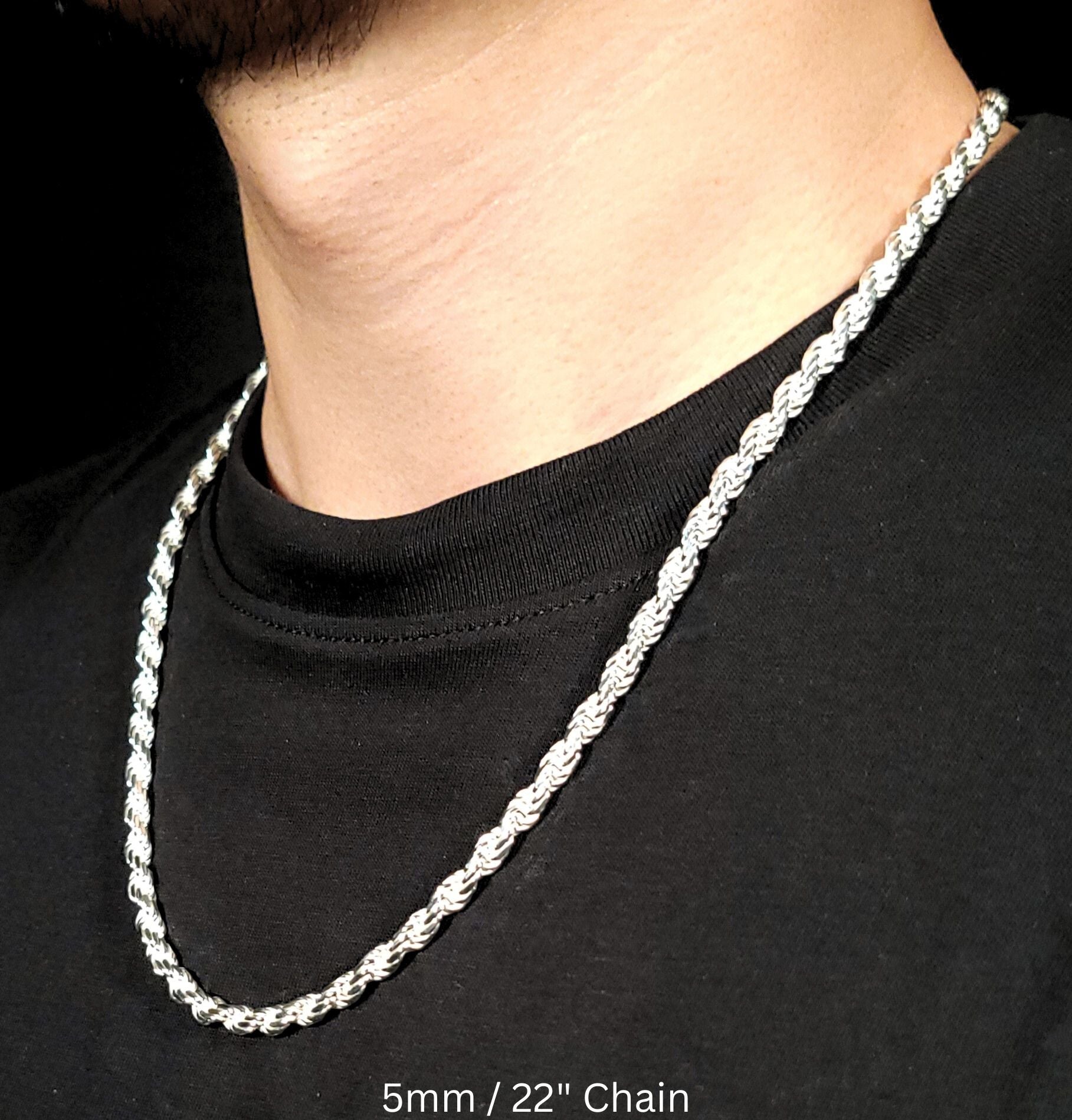 Imperial Rope Chain | Italian 925 Sterling Silver